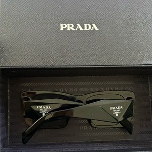 Prada Sunglasses PR 08YS Black Brand New